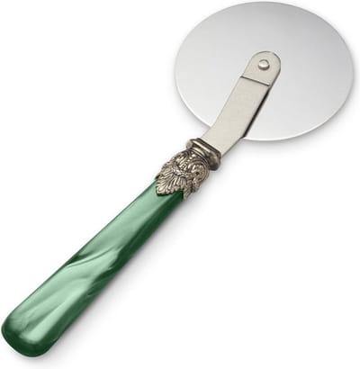Pizzasnijder, met Groen handvat (parelmoer), EME Napoleon