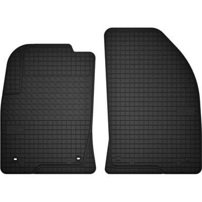 Wielganizator SolidTread Serie - Ford Fiesta MK6 Hatchback - Voor Rubbermatten - Zwart - 2002-2010