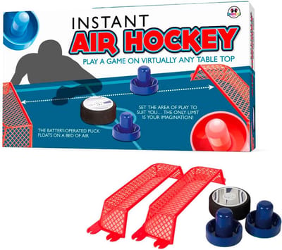 Mini Air Hockey Tafelspel voor Kinderen en Volwassenen - Speelplezier op Elke Tafel