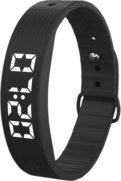 SnelShoppen - Vibration Alarm Clock Polshorloge, Stil Vibratie Alarm, 8 Alarminstellingen, Herinneringen voor Potty Training, Drinken en Medicijnen, H