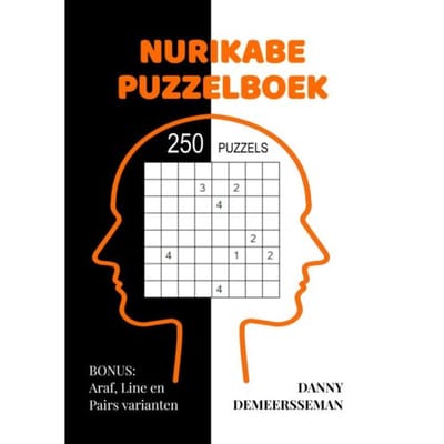 Nurikabe Puzzelboek - Danny Demeersseman