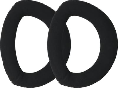 kwmobile 2x oorkussens geschikt voor Sennheiser HD700 - Earpads voor koptelefoon in zwart