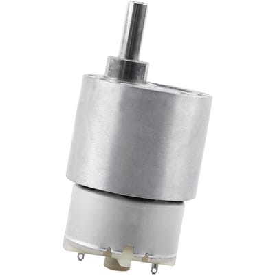 Moteur électrique à engrenages haute torsion 37 mm DC12 V, réducteur 30 tr/min