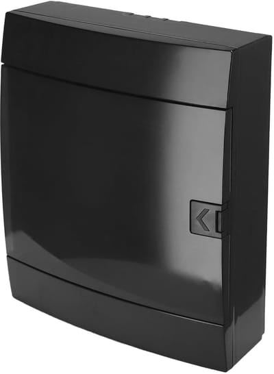 Verdeelkast Opbouw - Zekeringkast Groepenkast - Elektrische Installaties - 24 Modules IP40 - 112x286x340 mm - Zwart