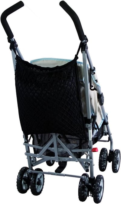 Universeel Boodschappennet voor Kinderwagen en Buggy - Met Inkijkbescherming en Veilige Sluiting