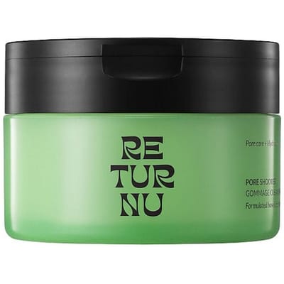 Returnu, Poreshooter Gommage, Poriënverfijnend, Reinigingsbalsem, Voor Gezicht, 95 ml
