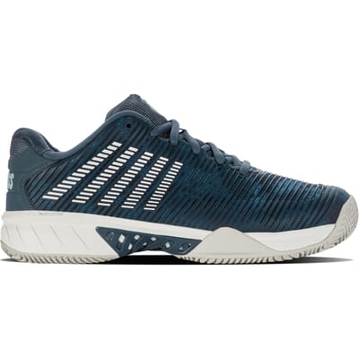 K-Swiss Hypercourt Express 2 Tennisschoenen Heren-Petrolblauw,Lichtgrijs