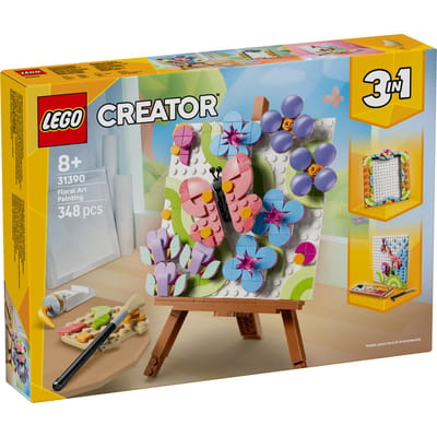 LEGO Creator 3in1 Bloemenschilderij Bloemen Speelgoed voor Kinderen en Kinderkamer Decoratie 31390