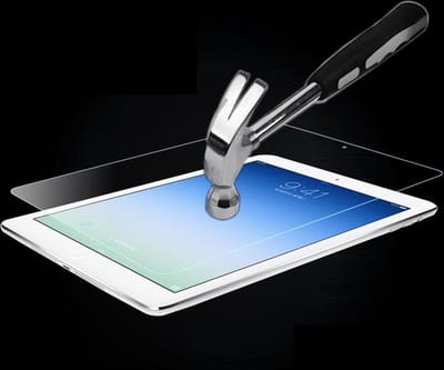 Pearlycase..Tempered Glass / Glazen Screenprotector 2.5D 9H Geschikt voor iPad 9.7 (2017) Gehard Glas