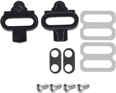 Shopcentral - Mounting kit - Mountainbike accessoires - Geschikt voor race en leisure - Zwart - Pedalen montage - Inclusief clamping nuts - Voor binnen..