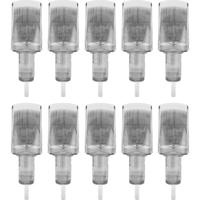 10 pièces Aiguille à Cartouche de Ombrage Professionnelle Acier Inoxydable Jetable Aiguille à Cartouche à Lame Plate 1249M1
