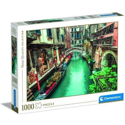Clementoni - Puzzel - 1000 Stukjes - VenetiÃ« Kanaal - Puzzel Voor Volwassenen