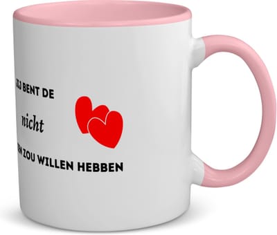 Akyol - jij bent de nicht die iedereen zou willen hebben koffiemok - theemok - roze - Nicht - geweldige nicht - liefste nicht - verjaardag - cadeau - kado - bedankje - geschenk - 350 ML inhoud