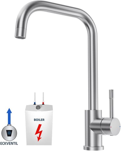 CECIPA max Keukenkraan- Lage druk Keukenkraan - 360° draaibare keukenkraan - Waterbesparende keuken kraan- zliver