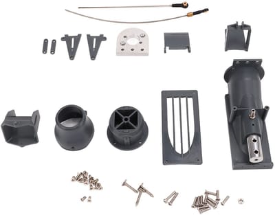 Dailygoods- Thruster met Hoge Snelheid - Water Thruster - Antislip Moer - Jet-Aandrijving - Montagehandleiding - Geschikt voor RC Boot - Bootmotor