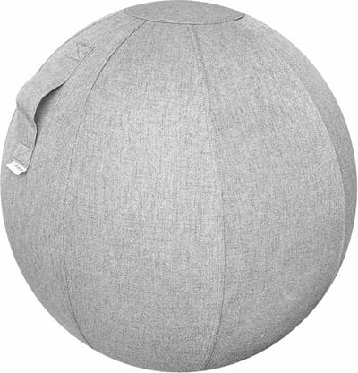 Sedero Ergonomisch Zitbal Lichtgrijs - 75 cm - Incl Pomp - voor Kantoor en Thuis