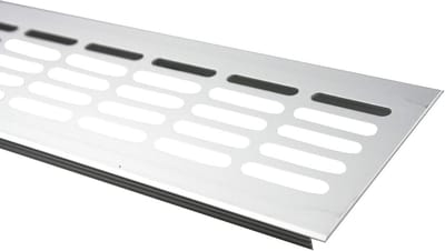 Aluminium Ventilatierooster 80 mm voor Optimale Luchtcirculatie in Diverse Kleuren en Maatvoeringen