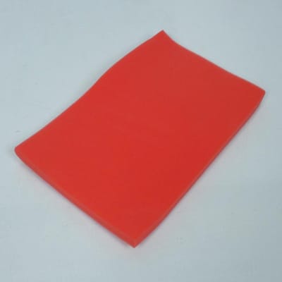 universeel rood luchtfilter schuim uitsnijding 30x20x1.5cm voor motorfiets ppi 60