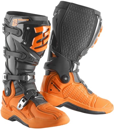 Bogotto MX-7 G Crosslaarzen Zwart Oranje - Laars