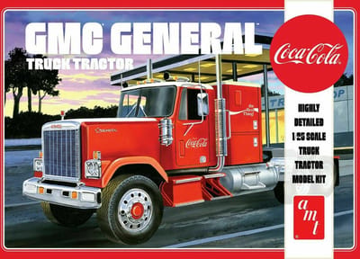 AMT Modelbouwpakket Militaire voertuigen - 1179 Coca Cola GMC General Truck Plastic - 1:25 - Modelbouw