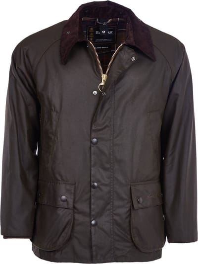Barbour Classic Bedale Wax Jas Olijfgroen - Maat 56 - Heren - Wax jassen