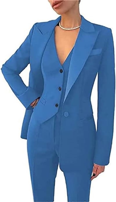 Damespakken voor kantoor - Elegante 3-delige formele outfit voor zakelijke casual stijl