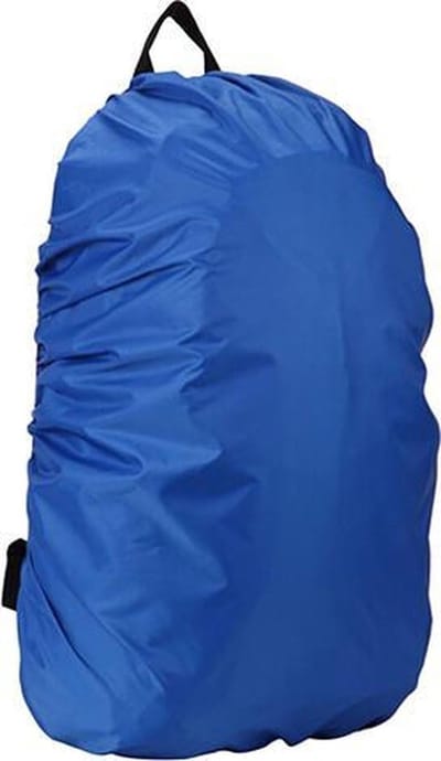 Okado Regenhoes Rugzak 35L Blauw – Waterafstotende Backpack Cover met Elastiek – Beschermhoes voor Backpack en Reizen – Compacte Flightbag Hoes