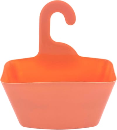 XYZ Goods - doucherek zonder boren - doucherekje - douchemandje - Badkamerrek - Badkamer Accessoires - Met ophanghaak - Oranje