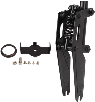 Dailygoody - Elektrische scooter schokdemper - Trillingsdemper - Aluminium - Zwart - Scooter accessoires - Geschikt voor Xiaomi M365 - Inclusief zadel