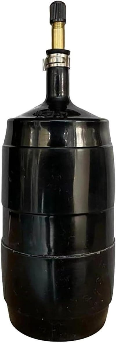 Opblaasbare Afvoerstop - Riool Testplug - Pijpleiding Afdichten - Waterdichte Airbag - 75 mm - Zwart