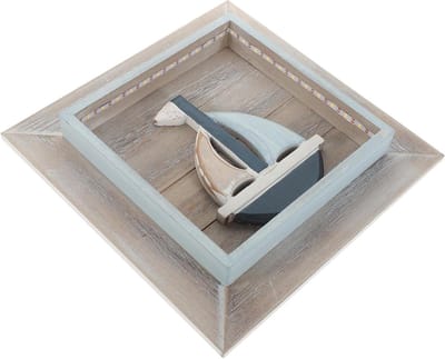 LED Wanddecoratie - Decoratieve Kunst - Huis Verfraaien - Mediterrane Stijl - 29x29x4cm - Foto 1