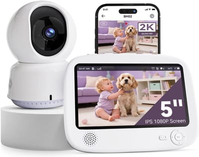 VLSelect® Babyfoon Met Camera En App - Baby Monitor - Babyfoon Camera