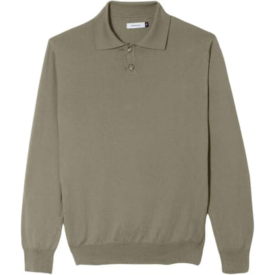 Gebreid poloshirt met lange mouwen The Resort Co