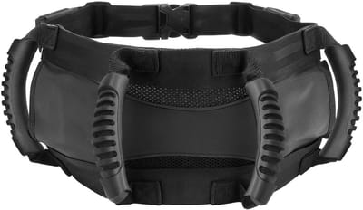 Passagiersharnas Motor - Veiligheidsgordel Rijder - Veilig Rijden - Verstelbaar Handvat - 40x15 cm - Zwart