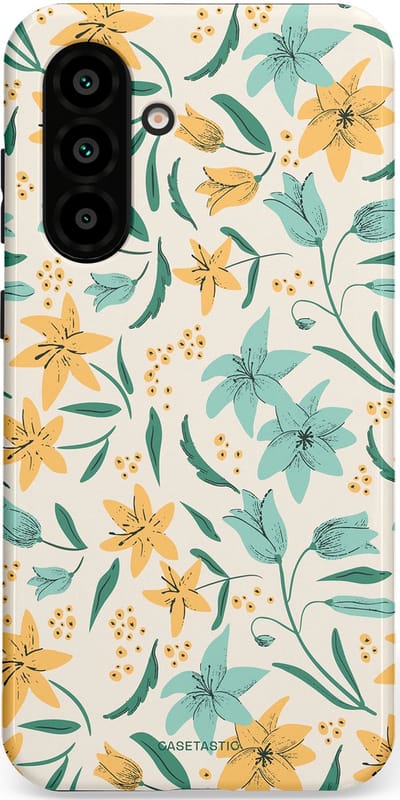 Casetastic Hoesje Geschikt voor Samsung A56 / A36 - Stijlvolle Beschermende Duo-layer Case - Sereen in bloei