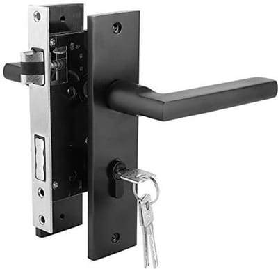 Allecto - Deurslot - Veilig en Modern - Zwart Aluminium - Binnen- en