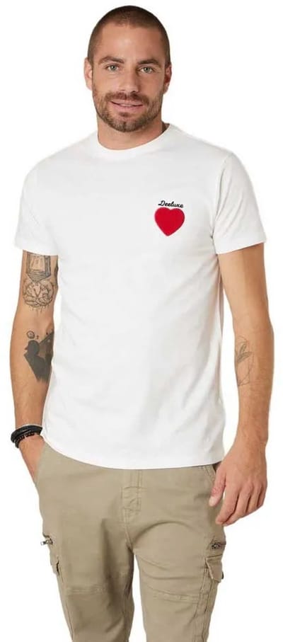 Deeluxe Keur T-shirt Met Korte Mouwen Wit L Man