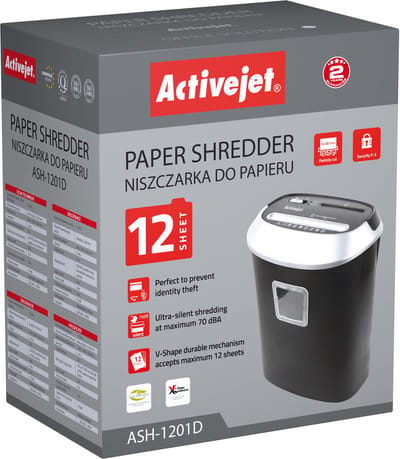 Papierversnipperaar Activejet ASH-2502C