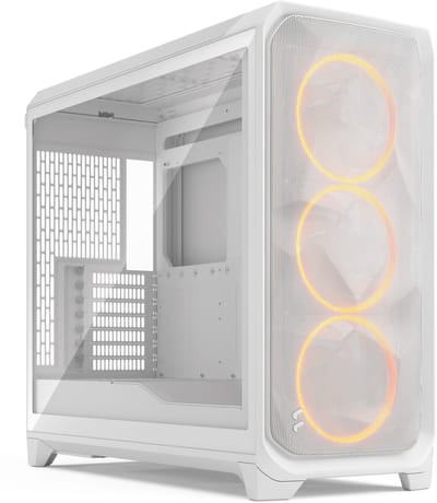Fractal Design Meshify 3 XL White RGB - Case - Miditower - Wit