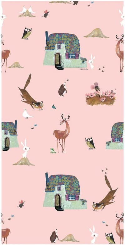 KEK Amsterdam Wallpaper Forest Animals