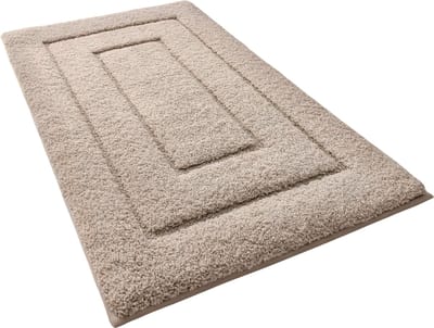KAD® Badmat Antislip Voor in Bad - Waterabsorberend - Antislip Badmat - Douchemat - Beige - 90cm x 60cm x 2cm