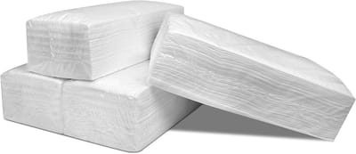 Papieren Handdoeken - Z-vouw - Snel Drogen - Ultra Absorberend - 600 Vellen - Wit