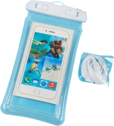 Bovista Waterdichte Telefoonhoesjes - Waterdicht Telefoonzakje - Waterproof Festival Opbergtasje - Documententasje - Waterbestendig - Wit