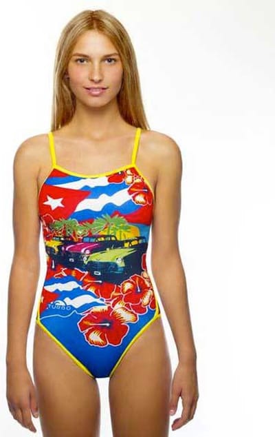 Turbo Cuba Colours Zwemkleding Veelkleurig 3XL Vrouw