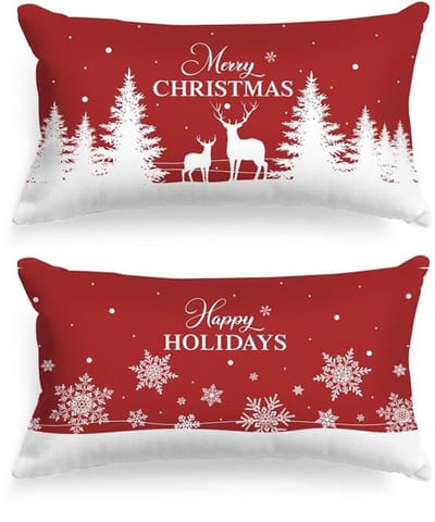 Kussenslopen 40x81 cm, set van 2 voor Kerstdecoration