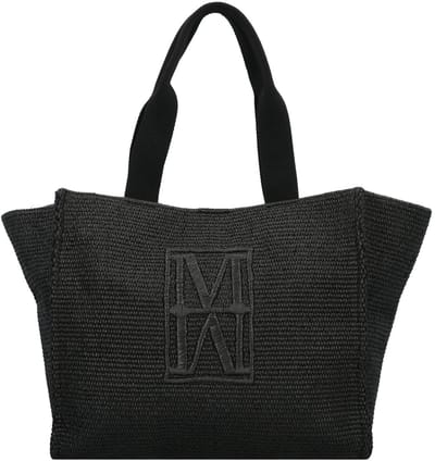 Marc O'Polo Saris Shopper Black Zwart