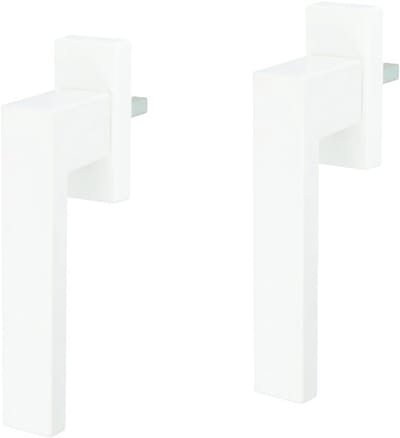Raamklink Set - Raambeslag - Kozijn Onderhoud - 45 Graden Hoek - 18 x 13 x 5 cm - Wit