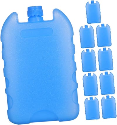 Herbruikbare Koelboxen - Ijsblokken Diepvriespakket - Drankjes Koelen - Geen Lekkage Speciaal Ontwerp - 138 x 86 cm - Blauw