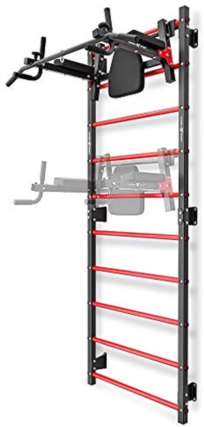Wandrek en Multifunctioneel Dipstation voor Thuis Fitness - 230 x 81 cm