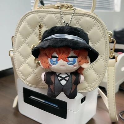 Leuk Bungo Stray Dogs Pluche Speelgoed Kawaii Knuffel Anime Schattig Atsushi Rampo Dazai Osamu Chuuya Pop Tas Hanger Verjaardagscadeaus 10cm